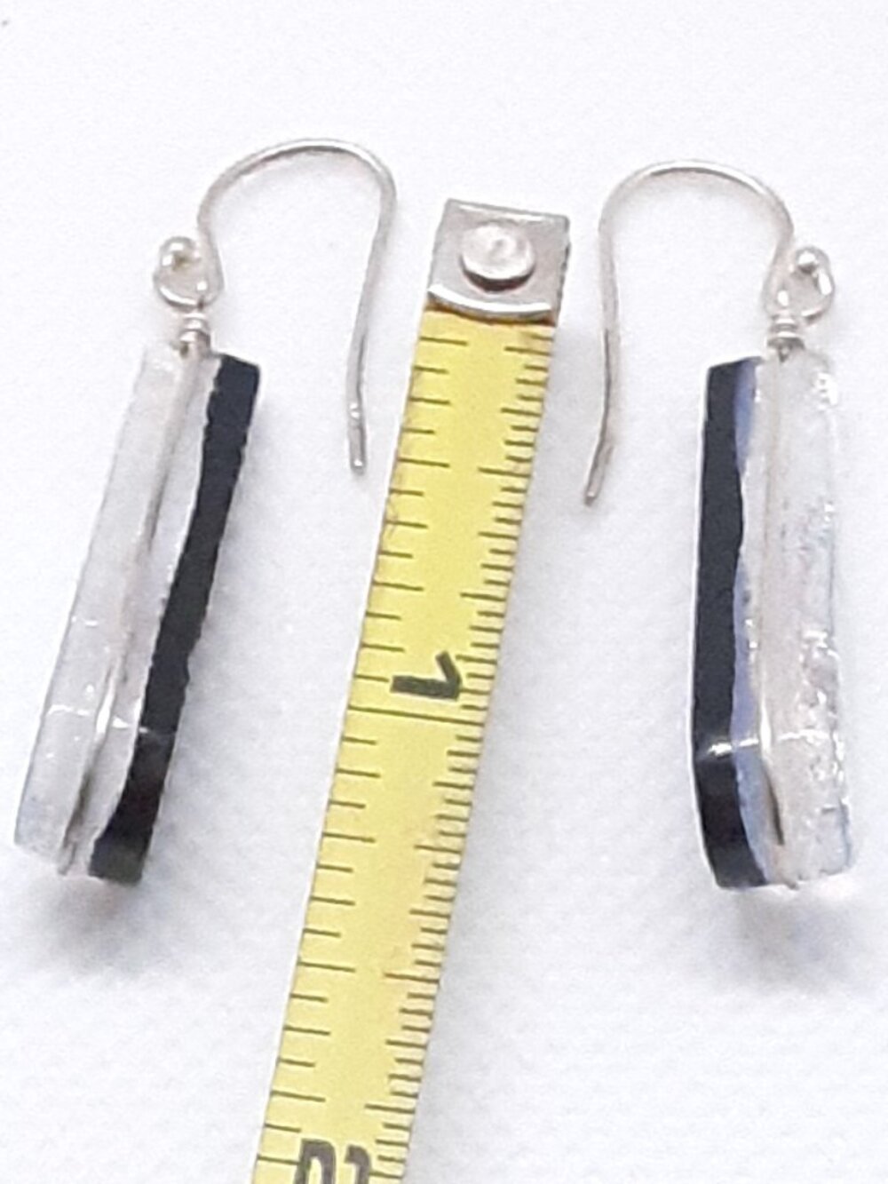 NEW Summer Fun Pink Glass Tear-drop Earrings - Picture 6 of 12